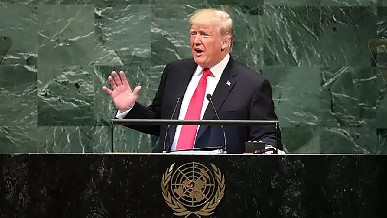 مجمع عمومی سازمان ملل - دونالد ترامپ - ۲۰۱۸