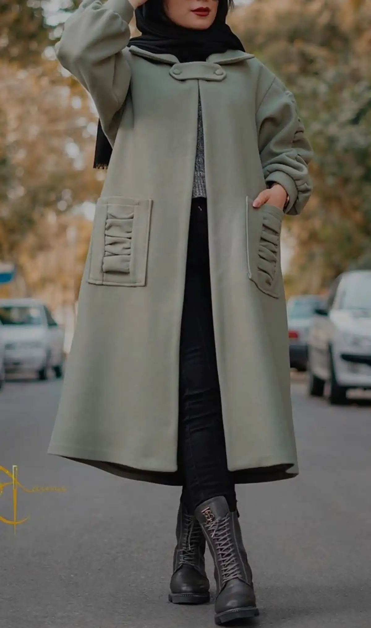 مانتو بهاری با طرح های کلاسیک