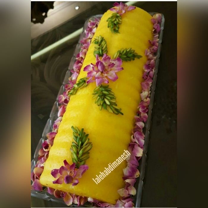 مدل تزیین شله زرد 1401