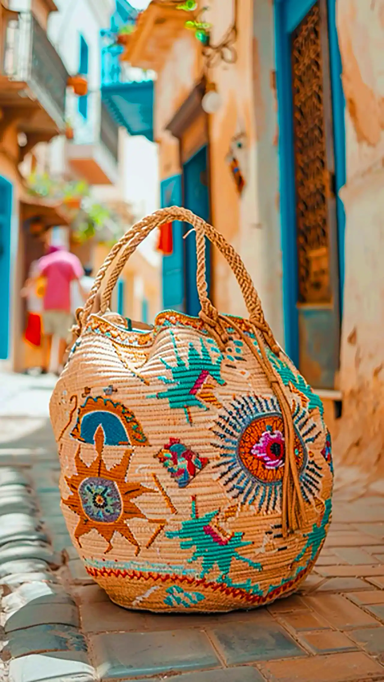 کیف قلاب بافی جذاب