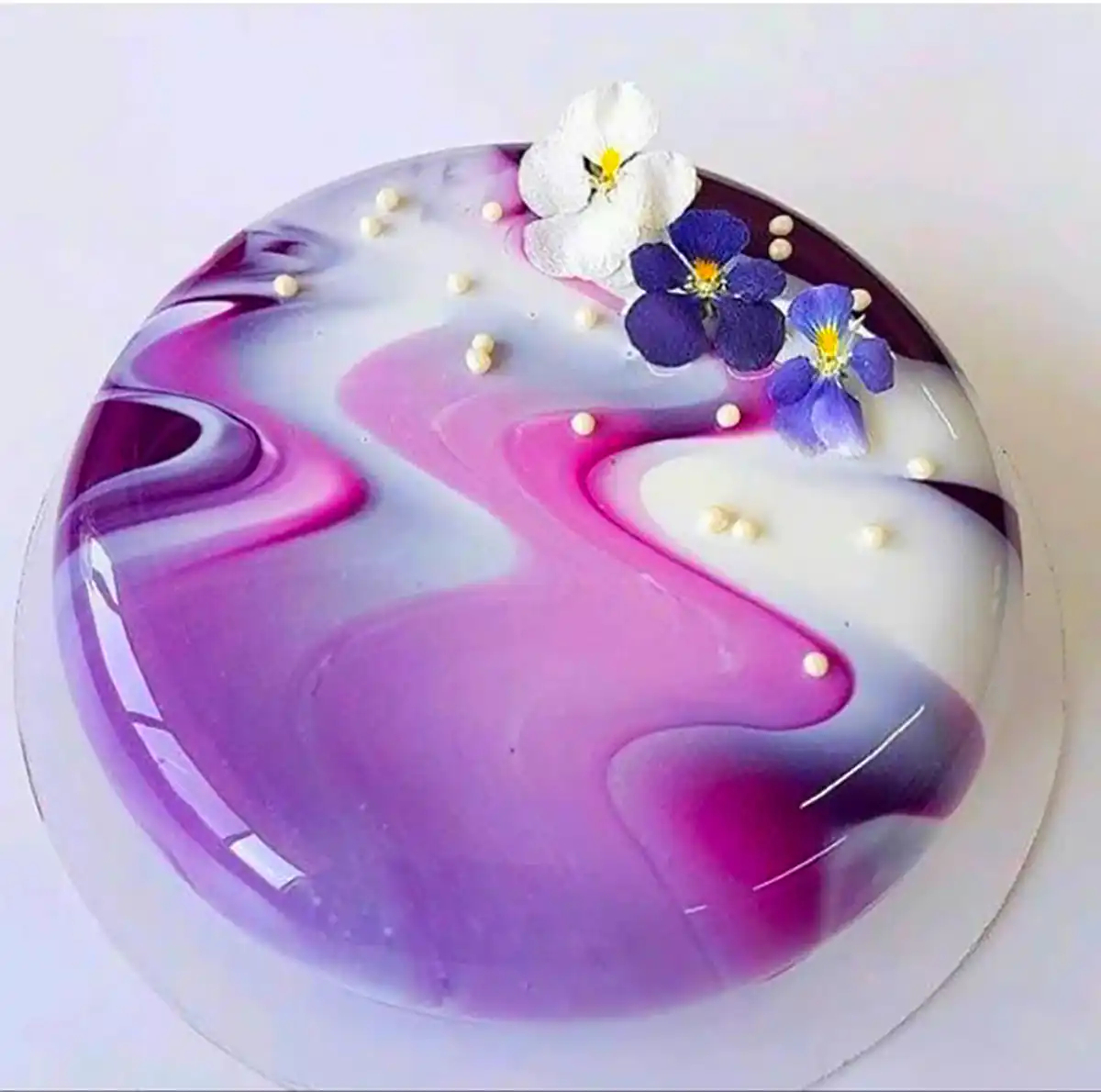 کیک تولد بلوبری