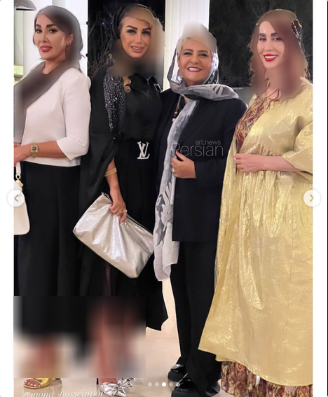  رابعه اسکویی ، علیرضا نیکبخت واحدی ، پرویز برومند و همسرانشون