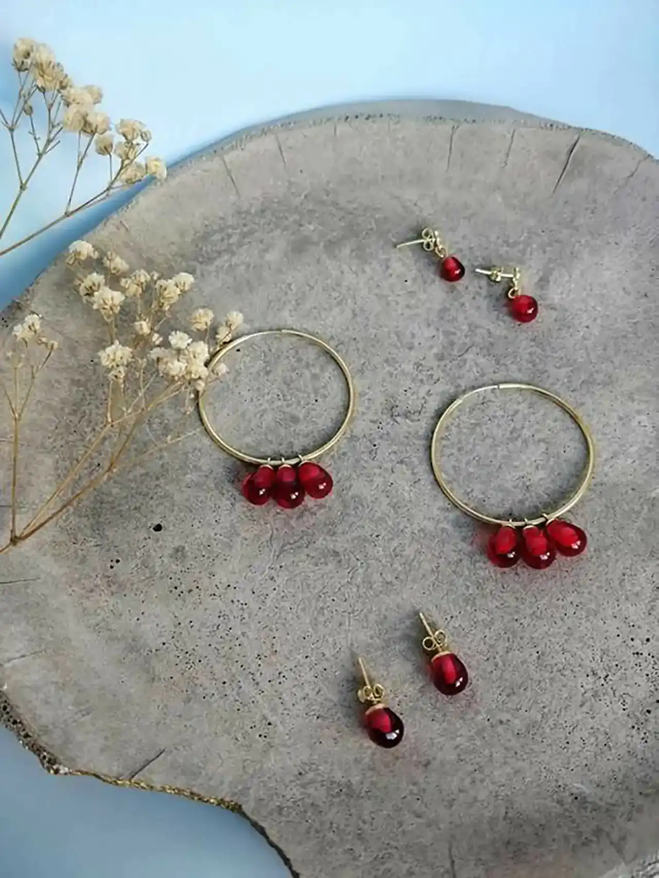 مدل گوشواره شب یلدا + زیباترین مدل های گوشواره مخصوص شب یلدای امسال