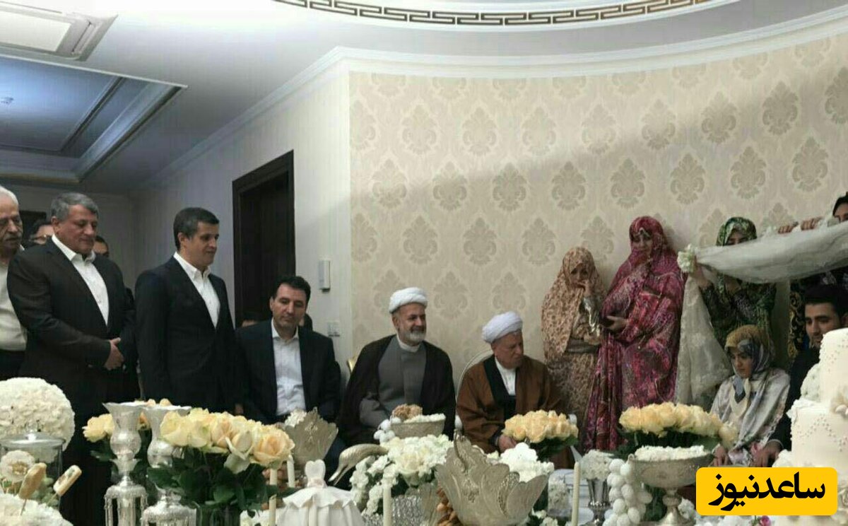 مراسم عقد نوه آیت الله رفسنجانی