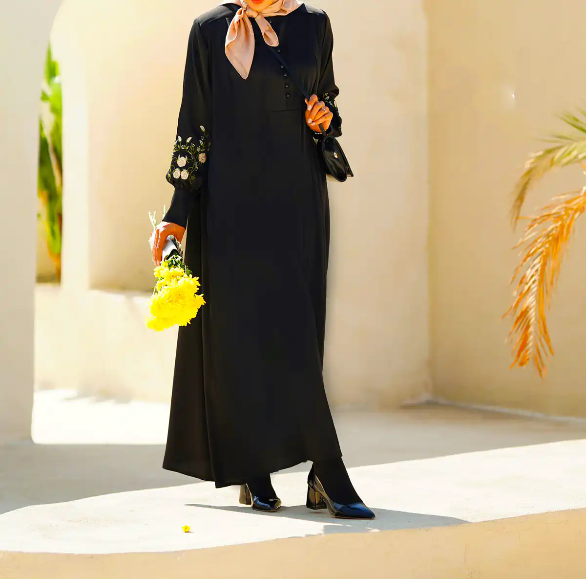 مانتو محجبه تابستانی نخی