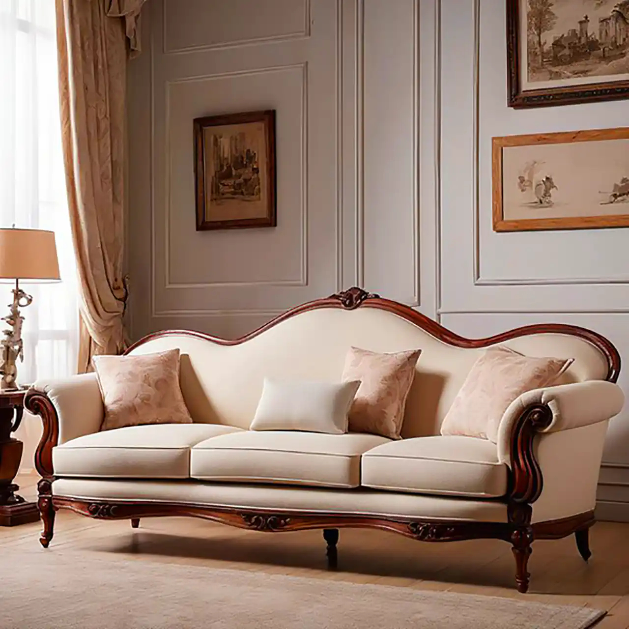 مبلمان شیک فرانسوی 