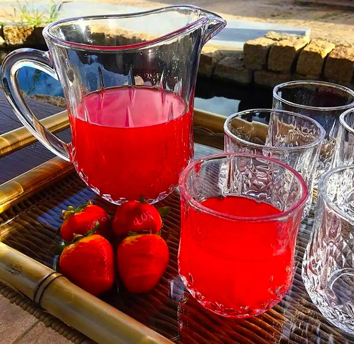 پارچ و لیوان شیشه ای لوکس