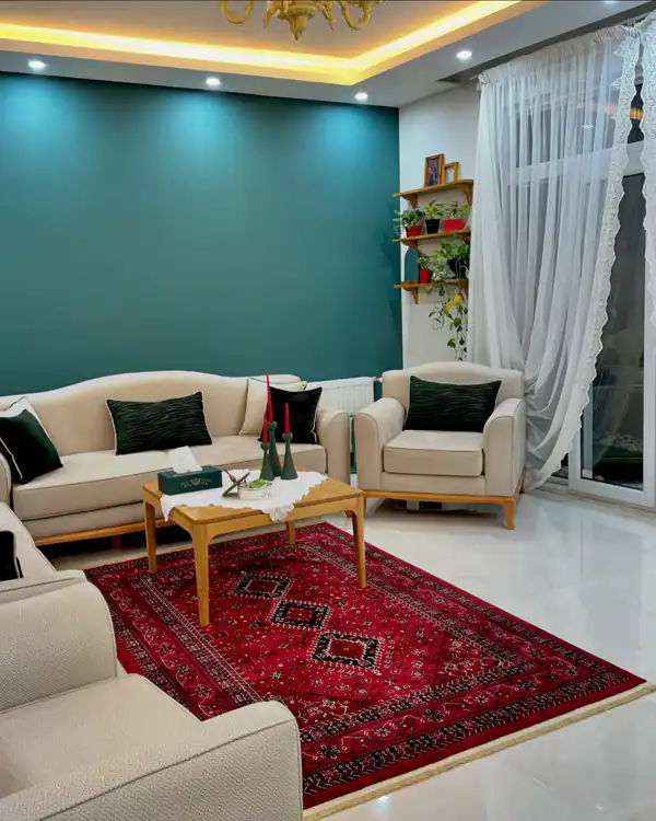 عکس مدل چیدمان پذیرایی