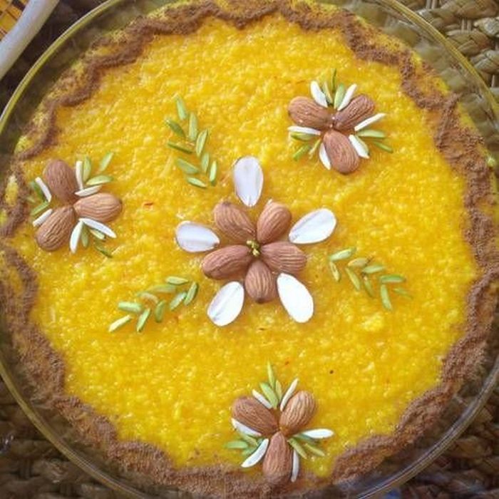 مدل تزیین شله زرد 1401