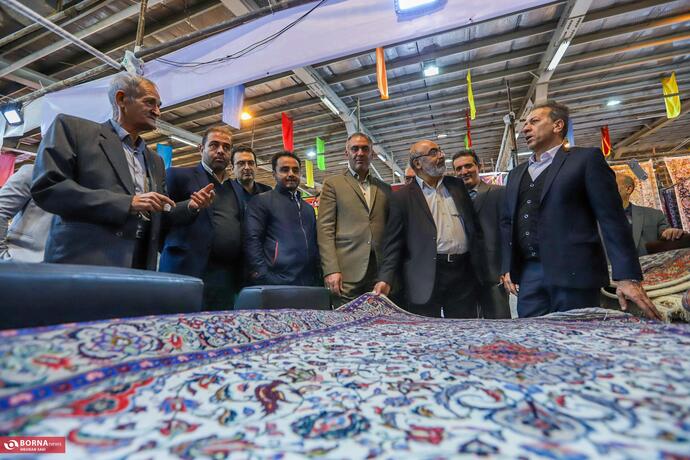 تصاویر شانزدهمین نمایشگاه سراسری فرش دستباف و تابلو فرش ایران