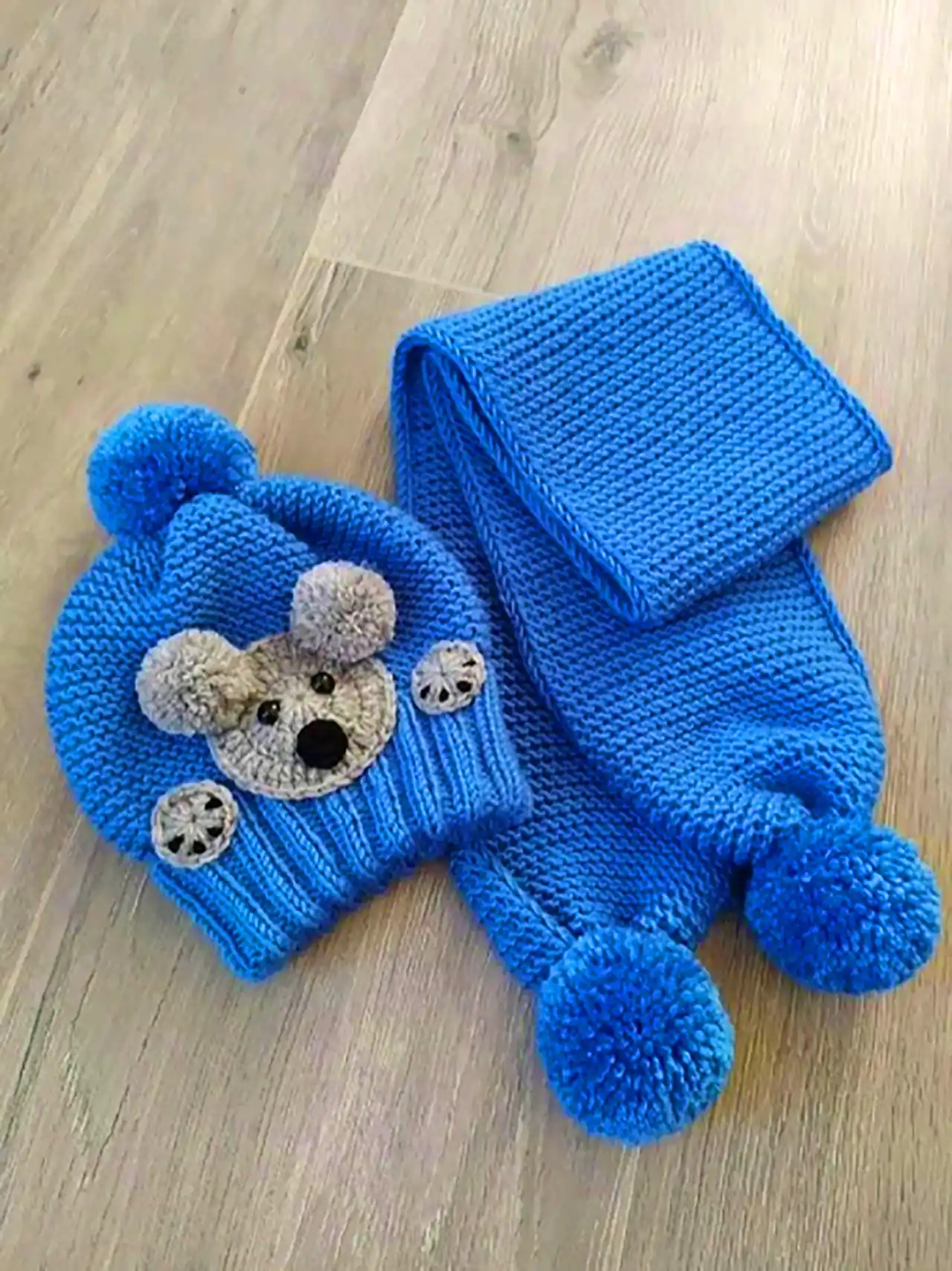 ست بافتنی برای کودک