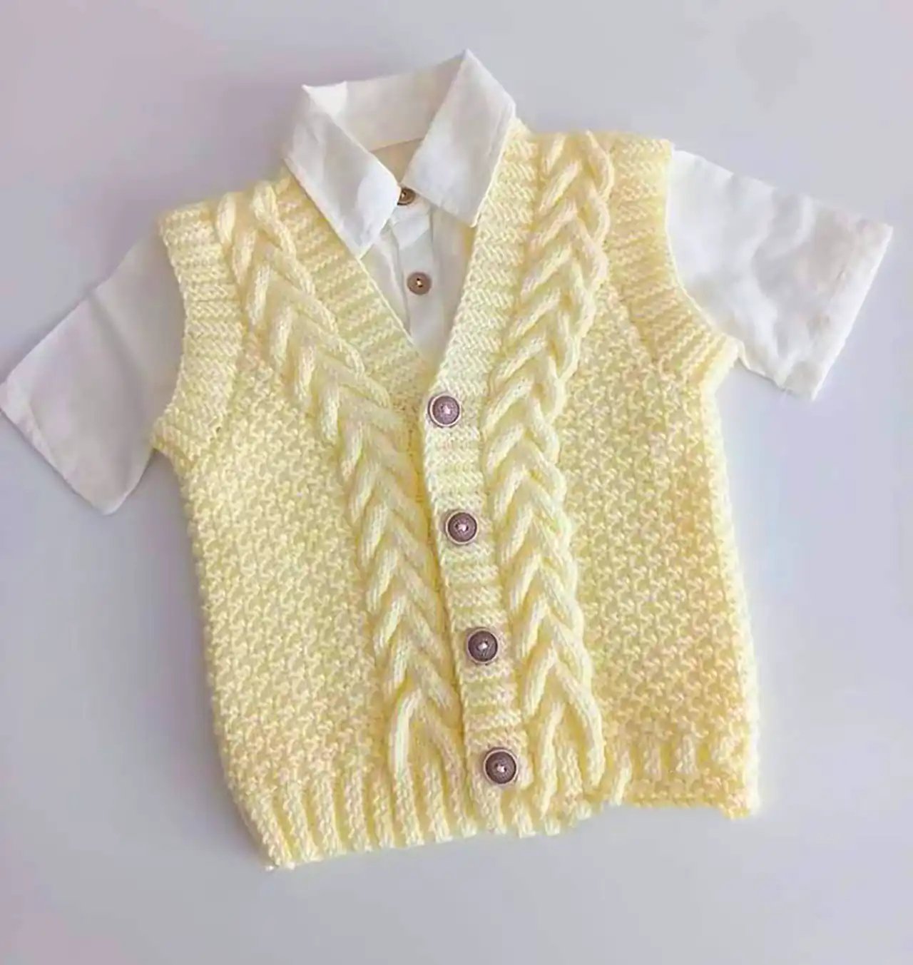 ژیله بافتنی بچه گانه