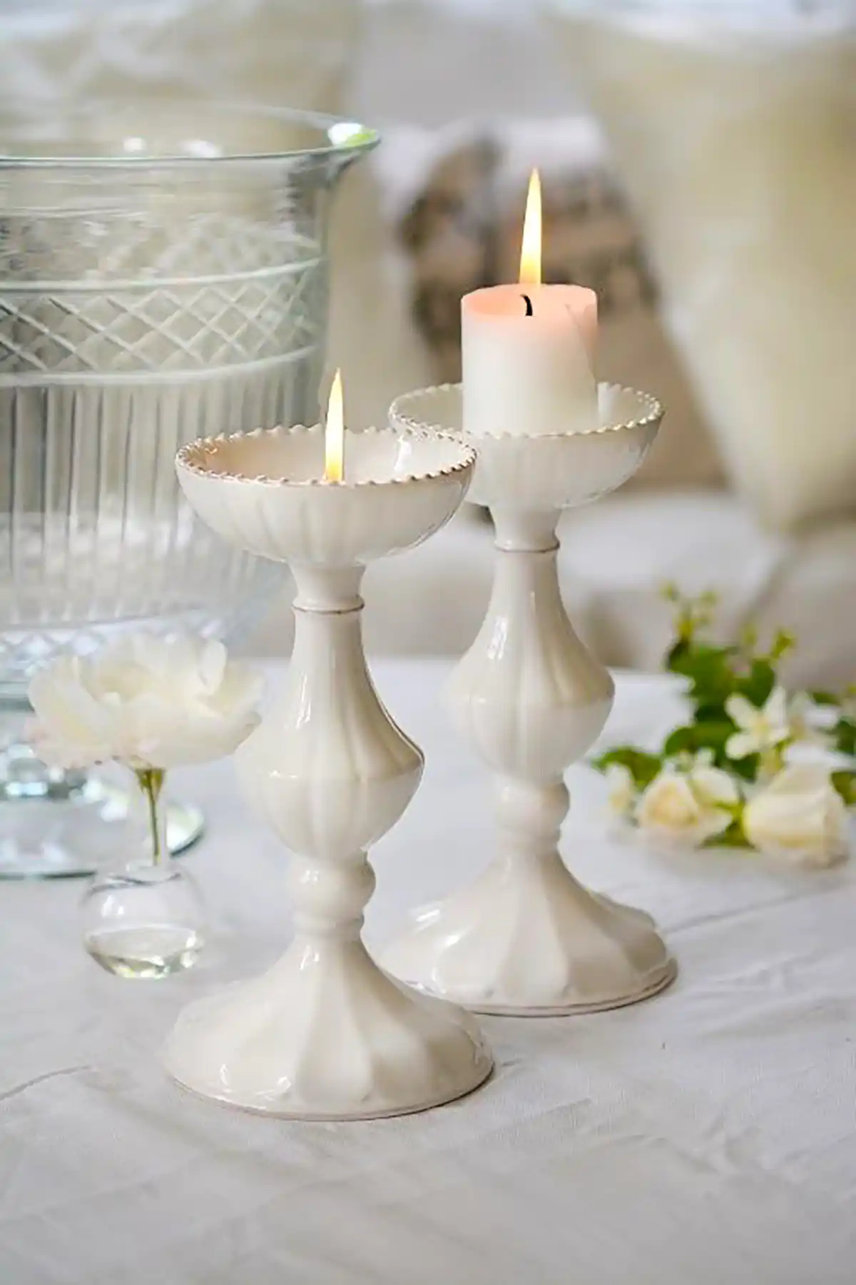 جا شمعی سرامیکی زیبا