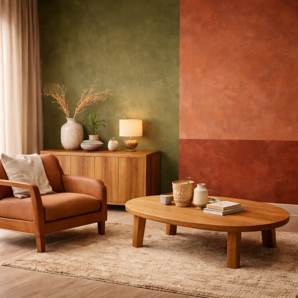 رنگ های خاکی و طبیعی (Earthy Tones) در سال 1405