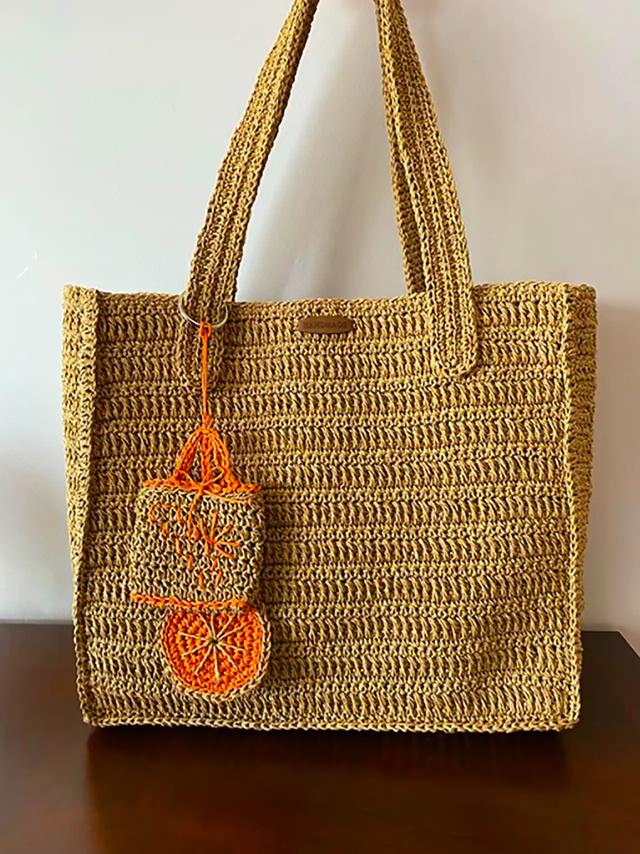 کیف بافتنی شیک نسکافه ای