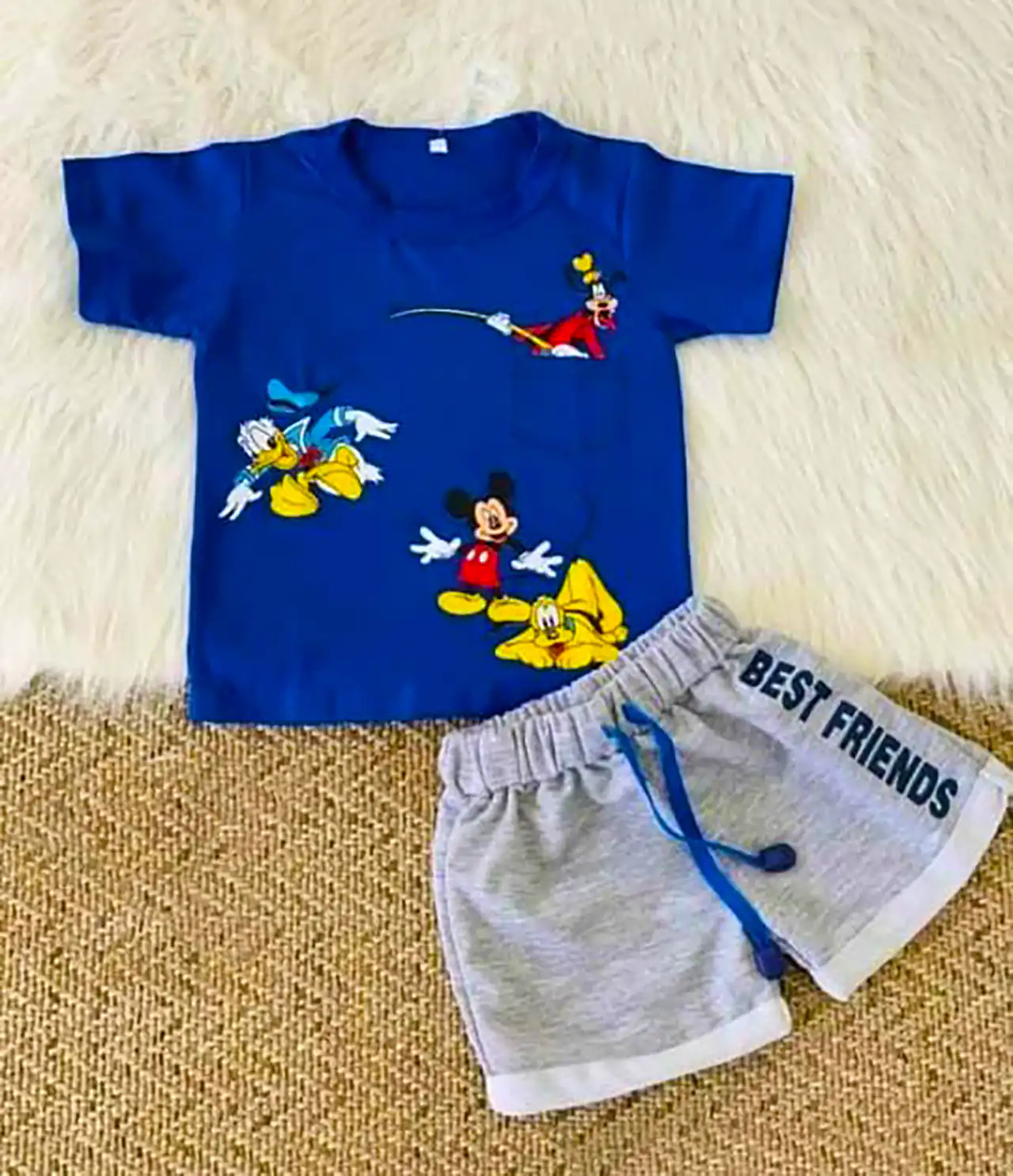 پیراهن شلوار میکی موس