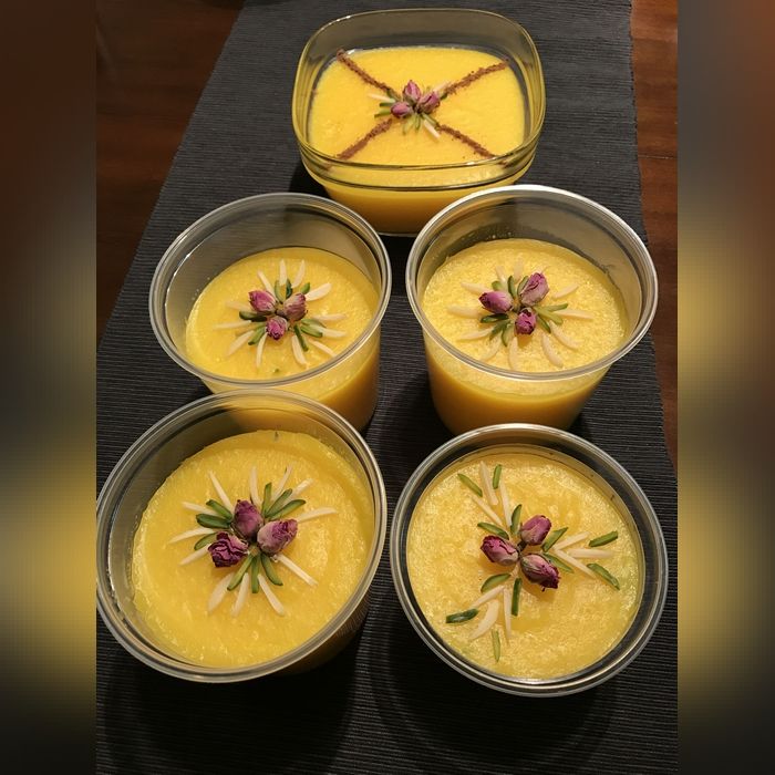 مدل تزیین شله زرد 1401