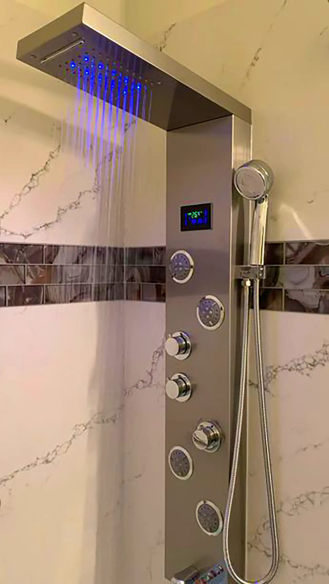 دوش حمام مدرن زیبا