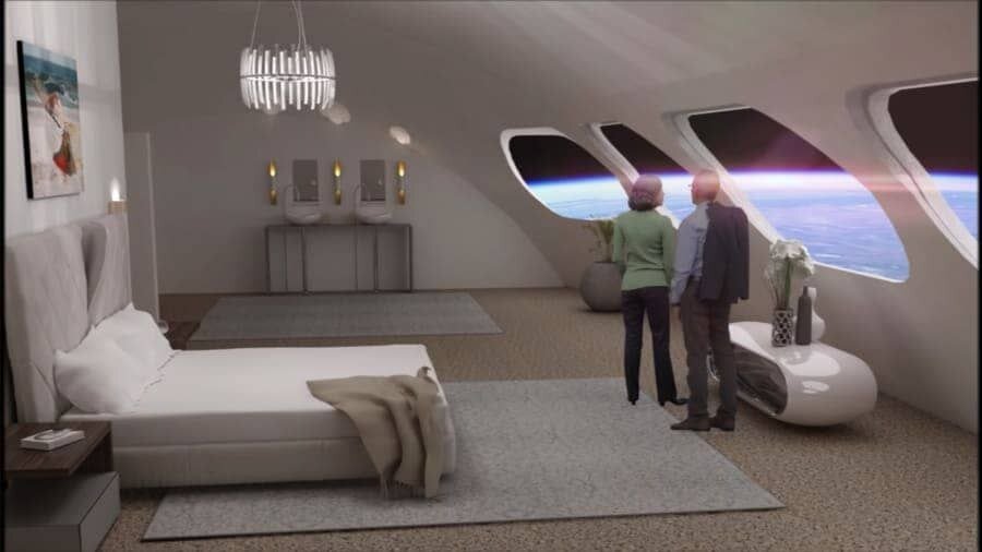 طراحی هتل فضایی