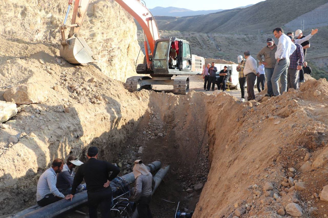 حضور معاون مهندسی شرکت آب و فاضلاب کشور در مشگین شهر