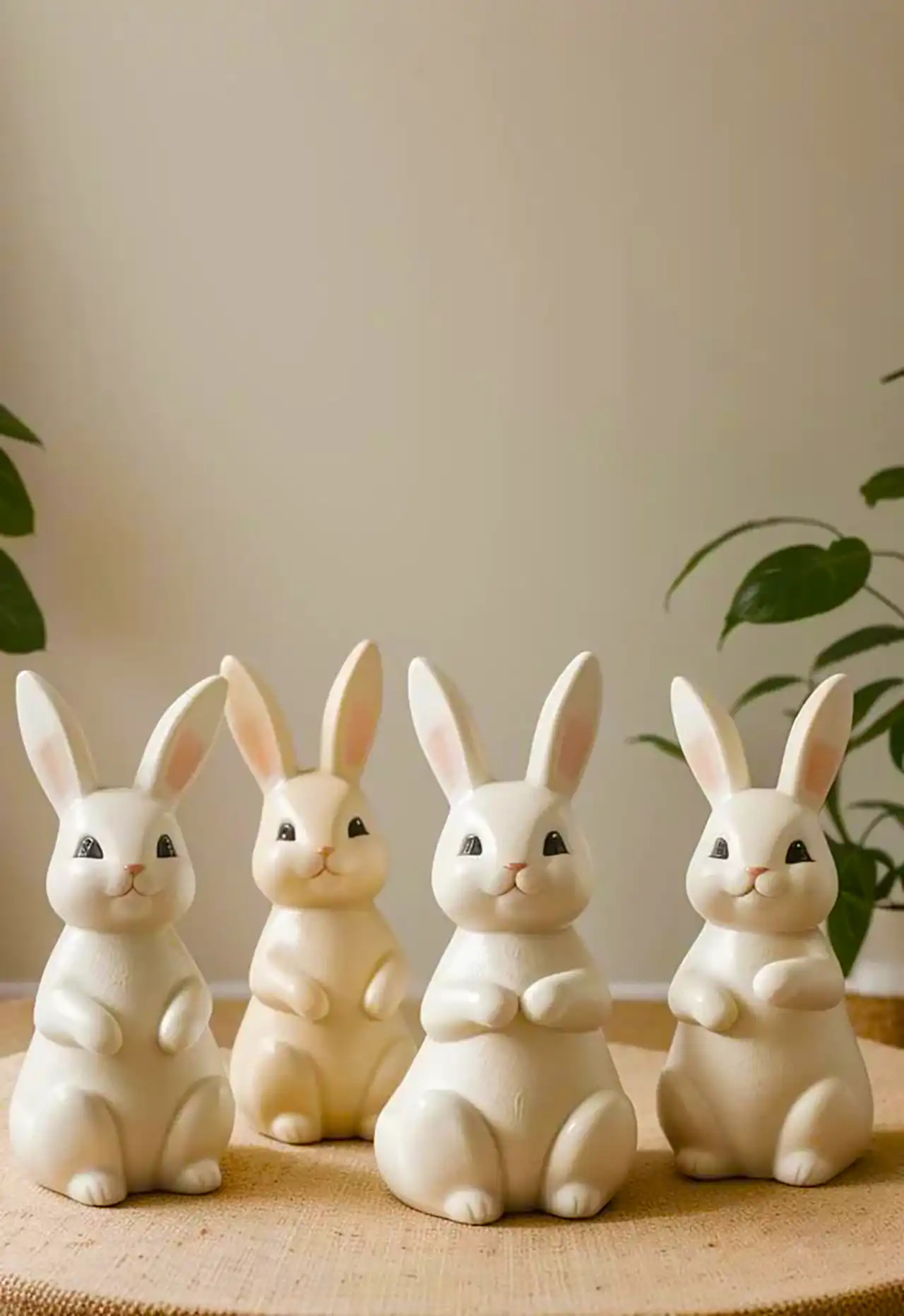 مجسمه خرگوش بازیگوش