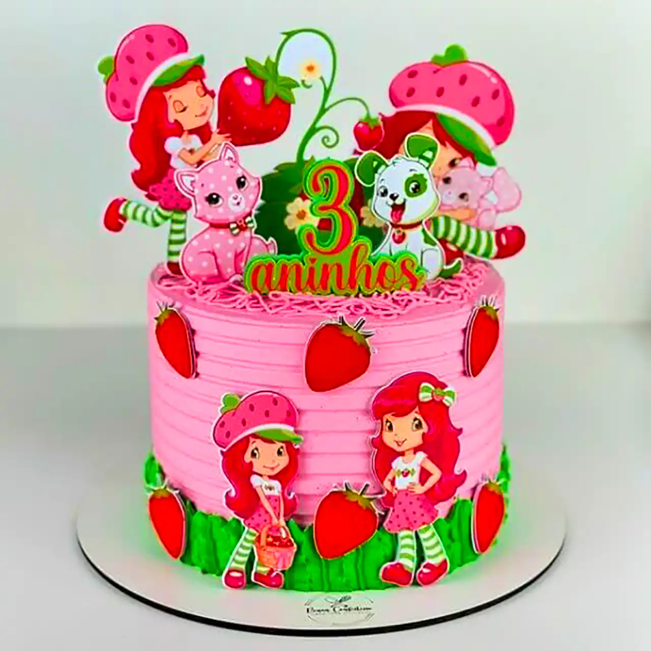 کیک تولد دخترتوت فرنگی