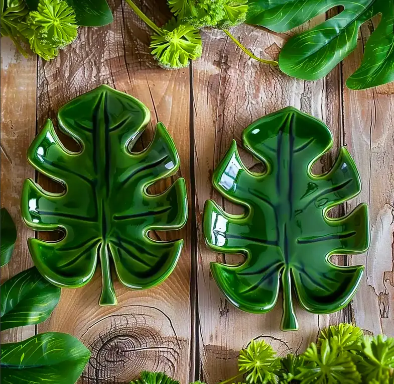 ظرف طرح برگ انجیر