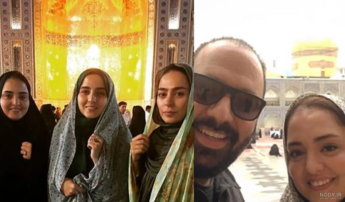 هنرمندان در حرم امام رضا