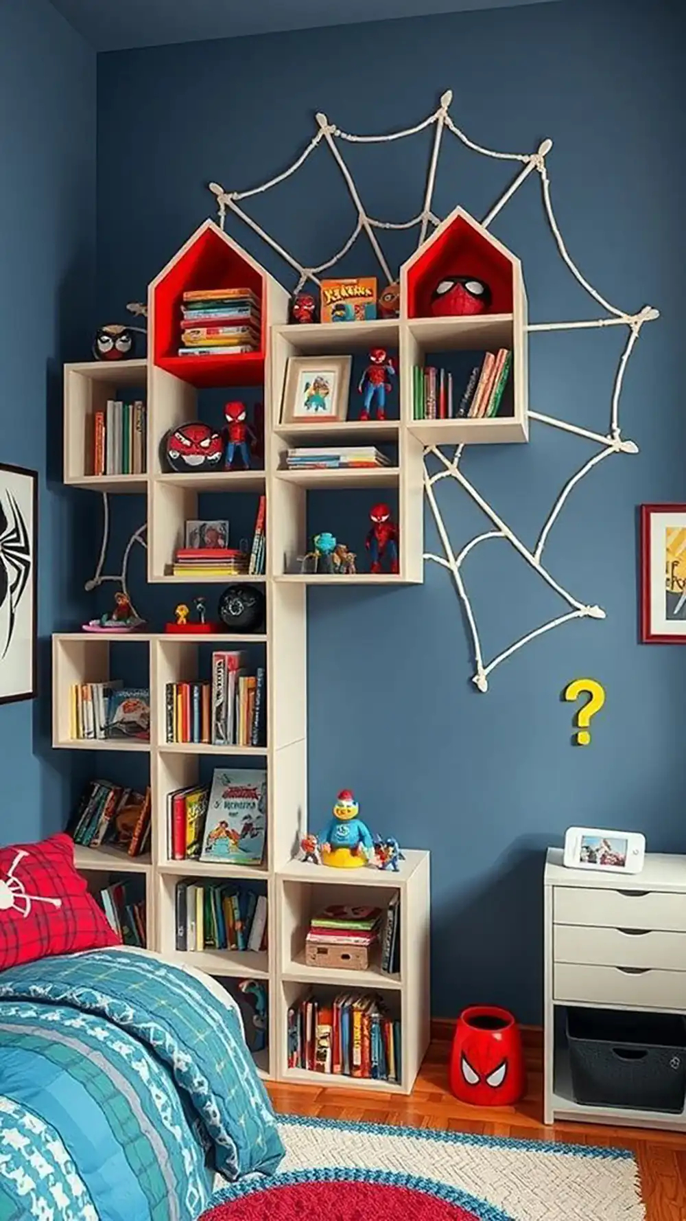 ایده دکوراسیون اتاق خواب پسرانه