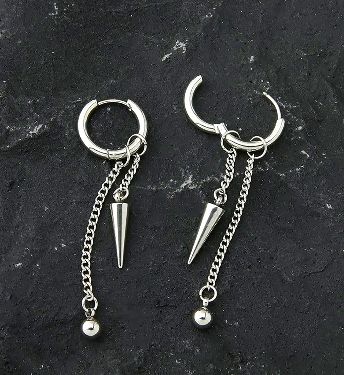 گوشواره نقره فشن