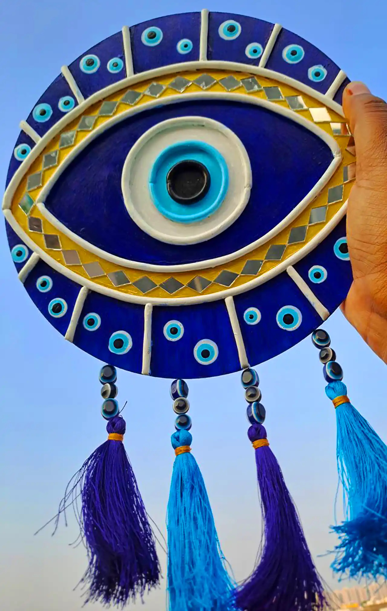 دیوارکوب فانتزی چشم نظر