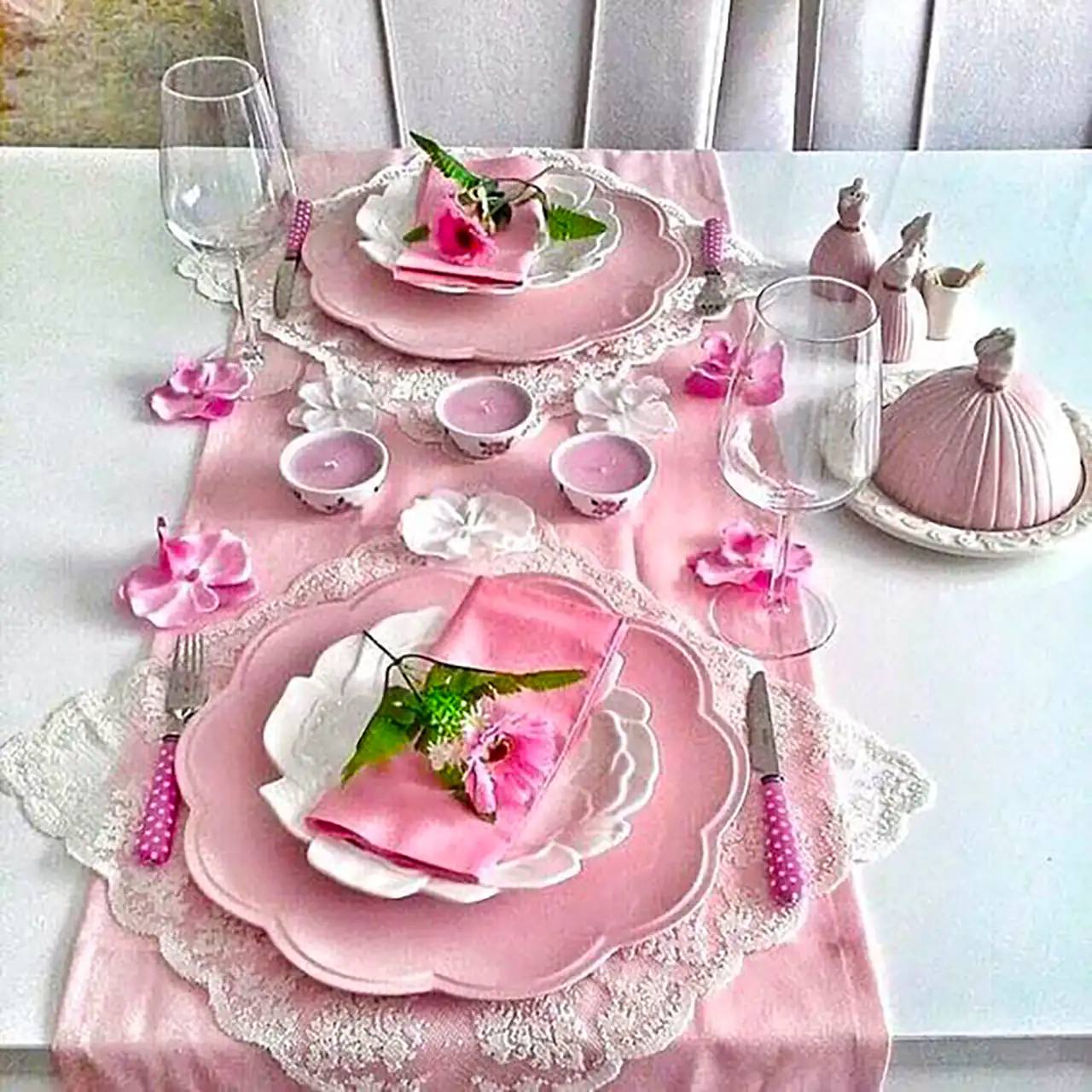 دستمال بشقاب برای پذیرایی