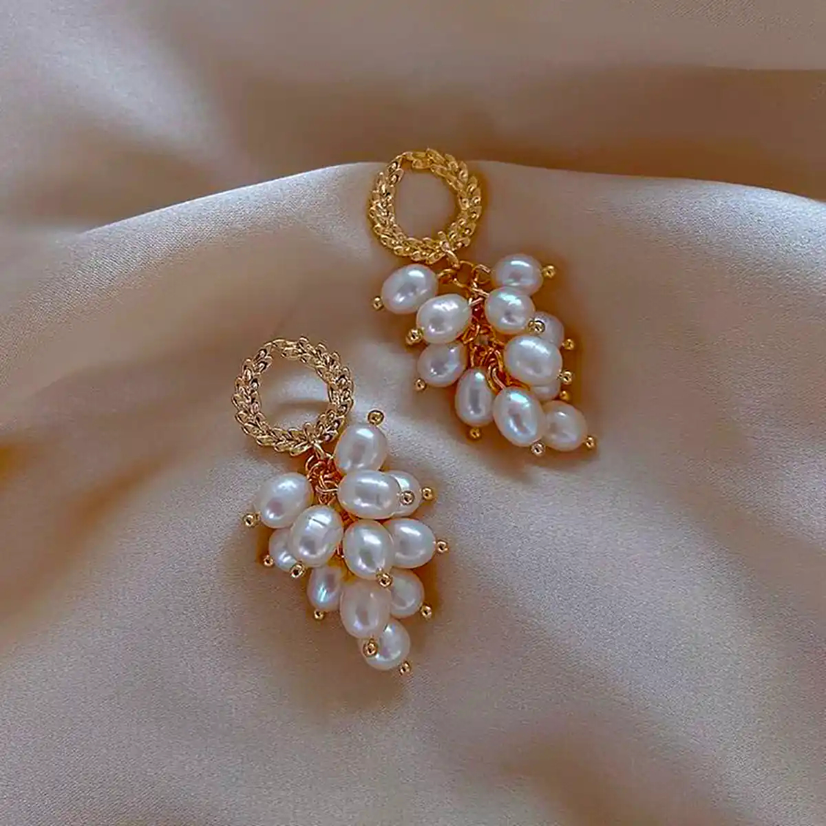 گوشواره طلا مرواریدی