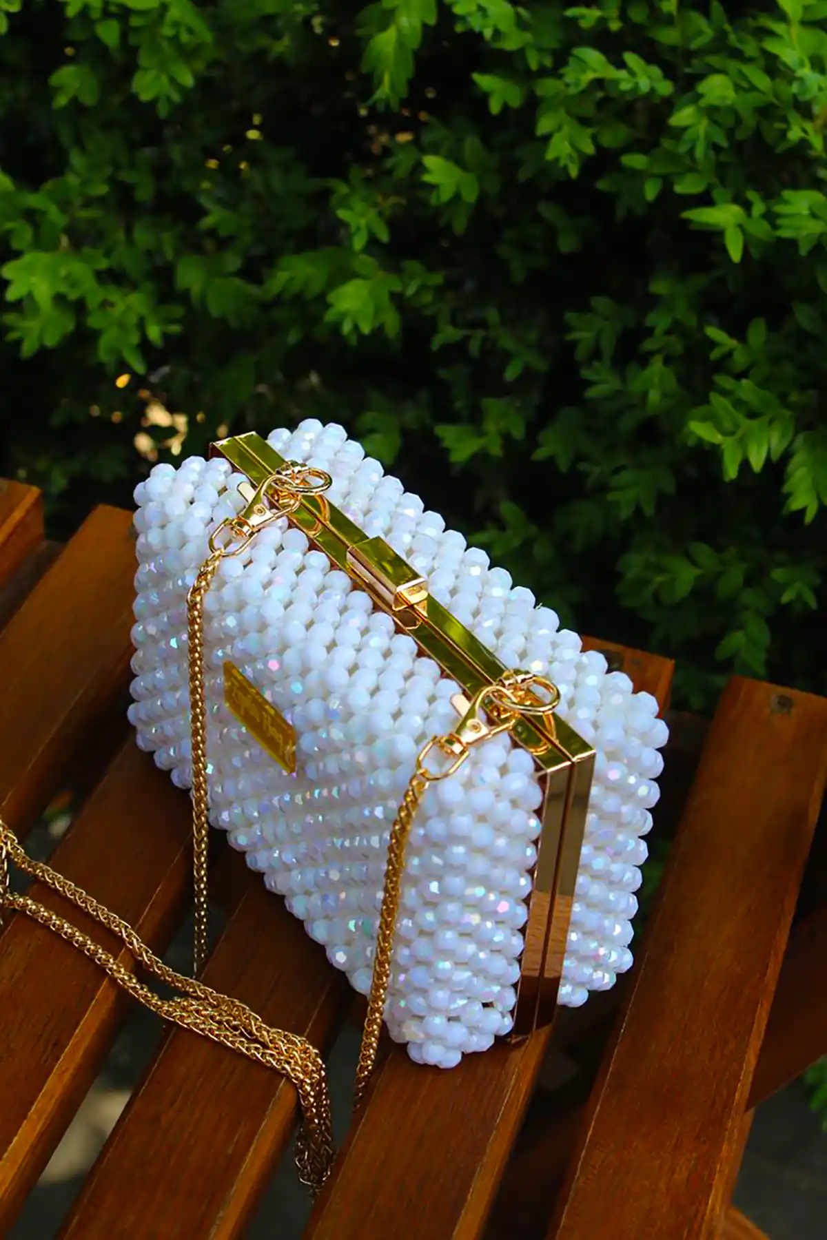 کیف سفید نوعروس