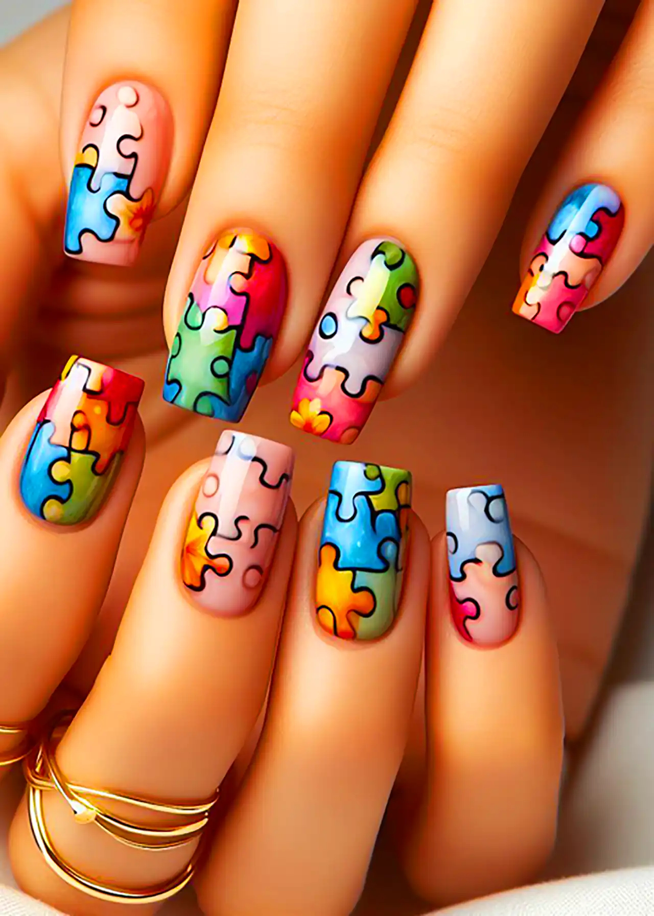 دیزاین ناخن فانتزی