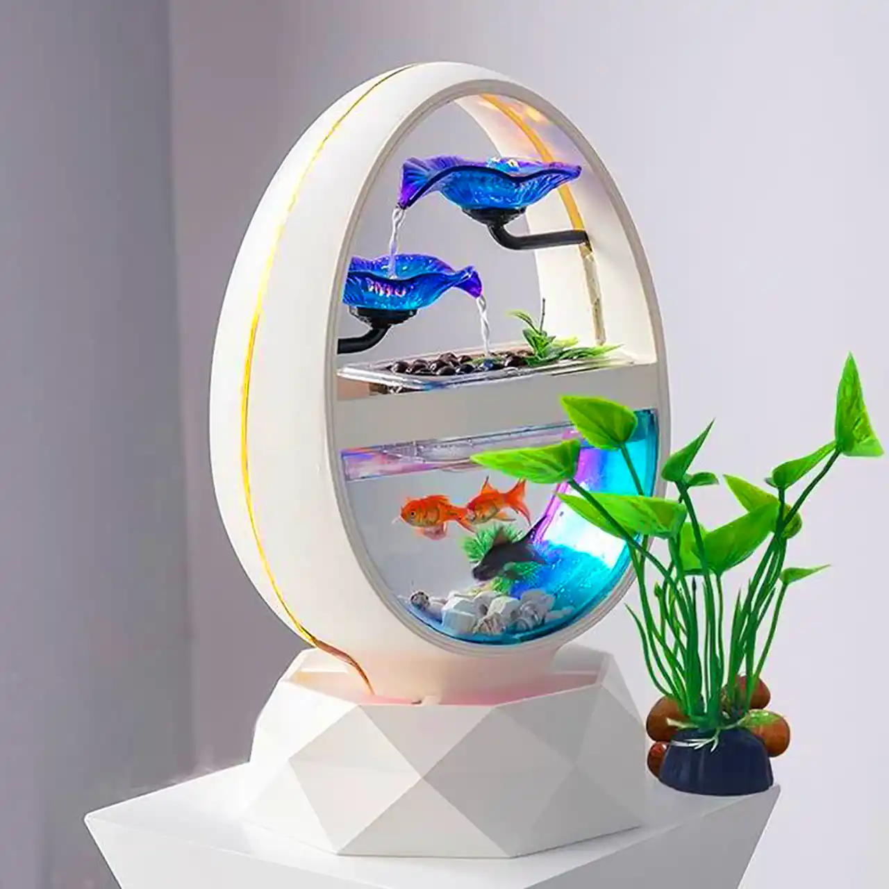 آکواریوم مدل مینی شیشه ای
