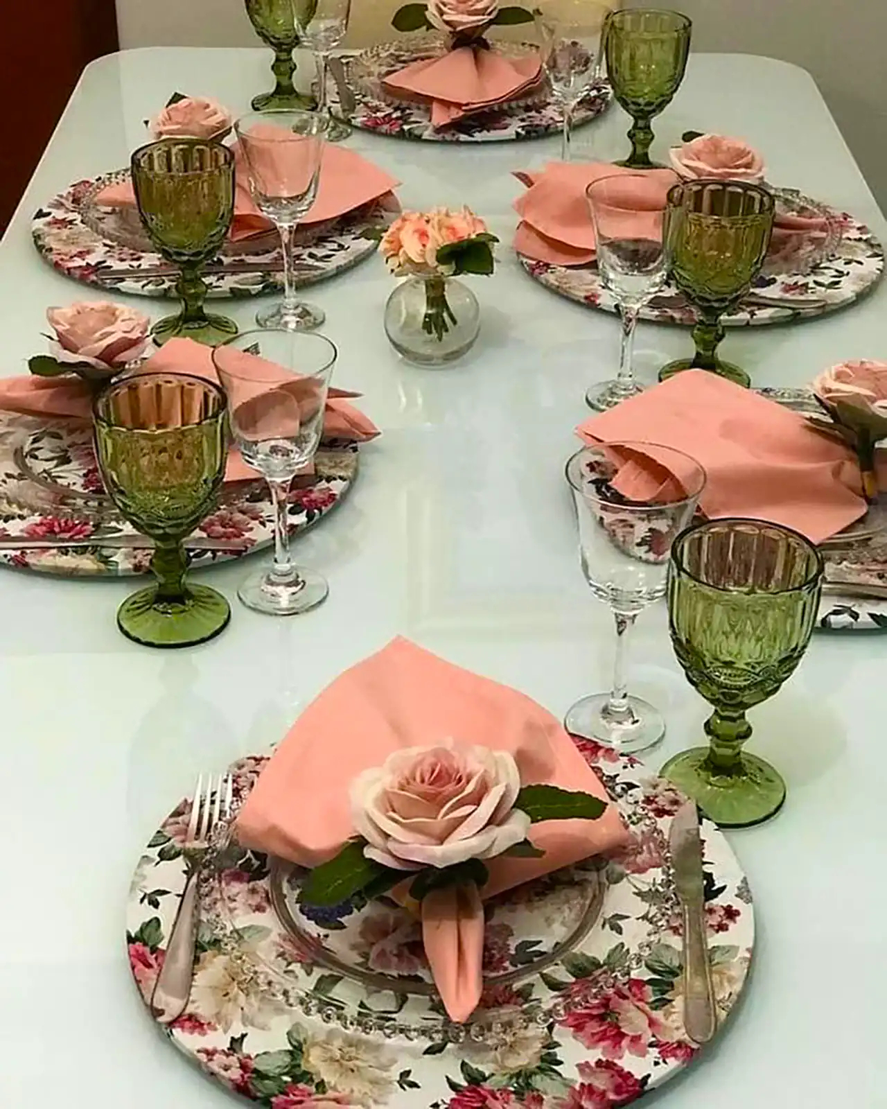 دستمال بشقاب برای پذیرایی