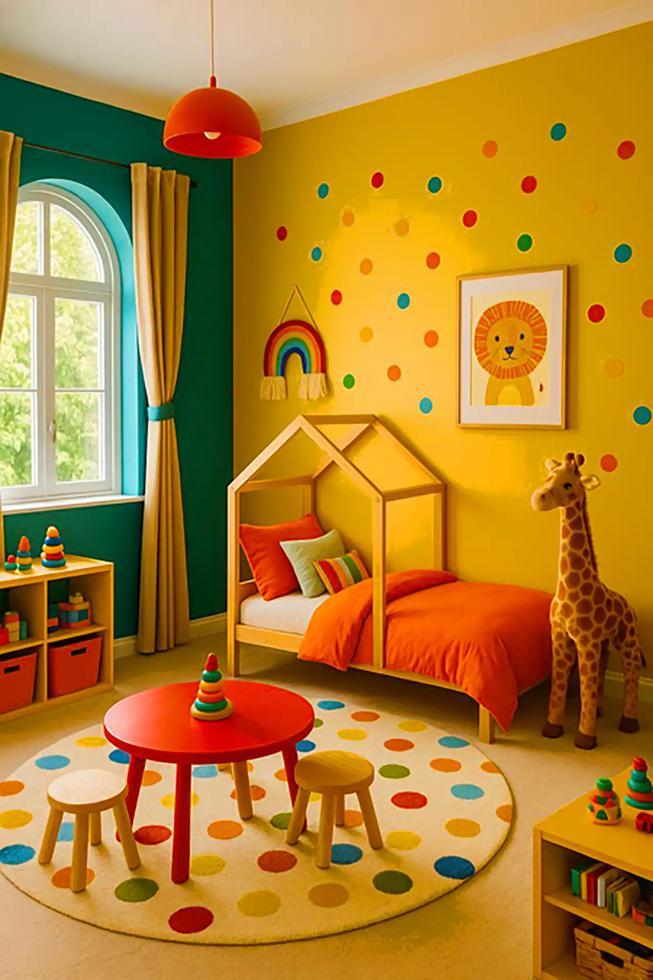 دکوراسیون فانتزی اتاق کودک