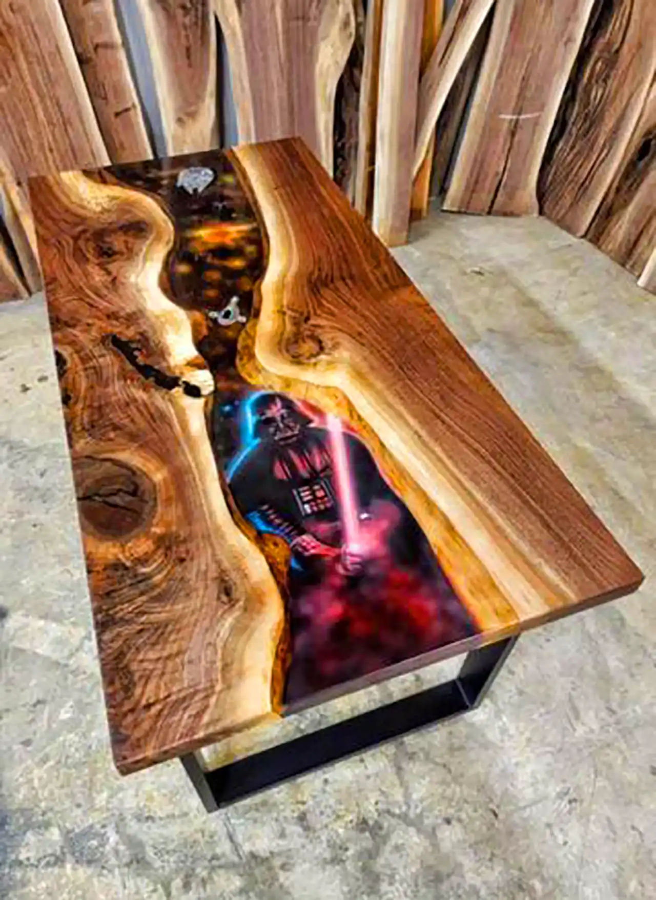 میز جلو مبلی رزینی 