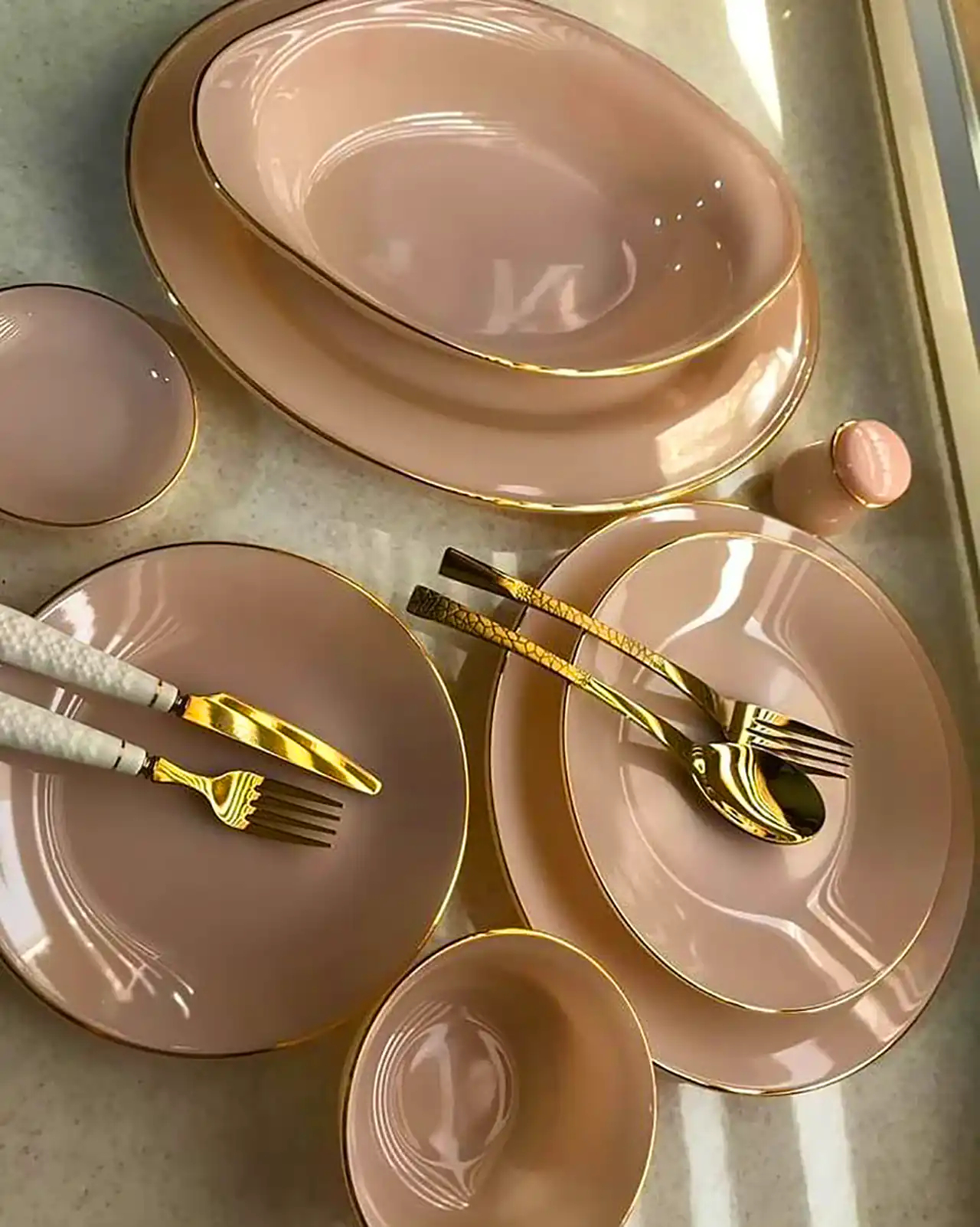 سرویس آکروپال رنگی مدرن