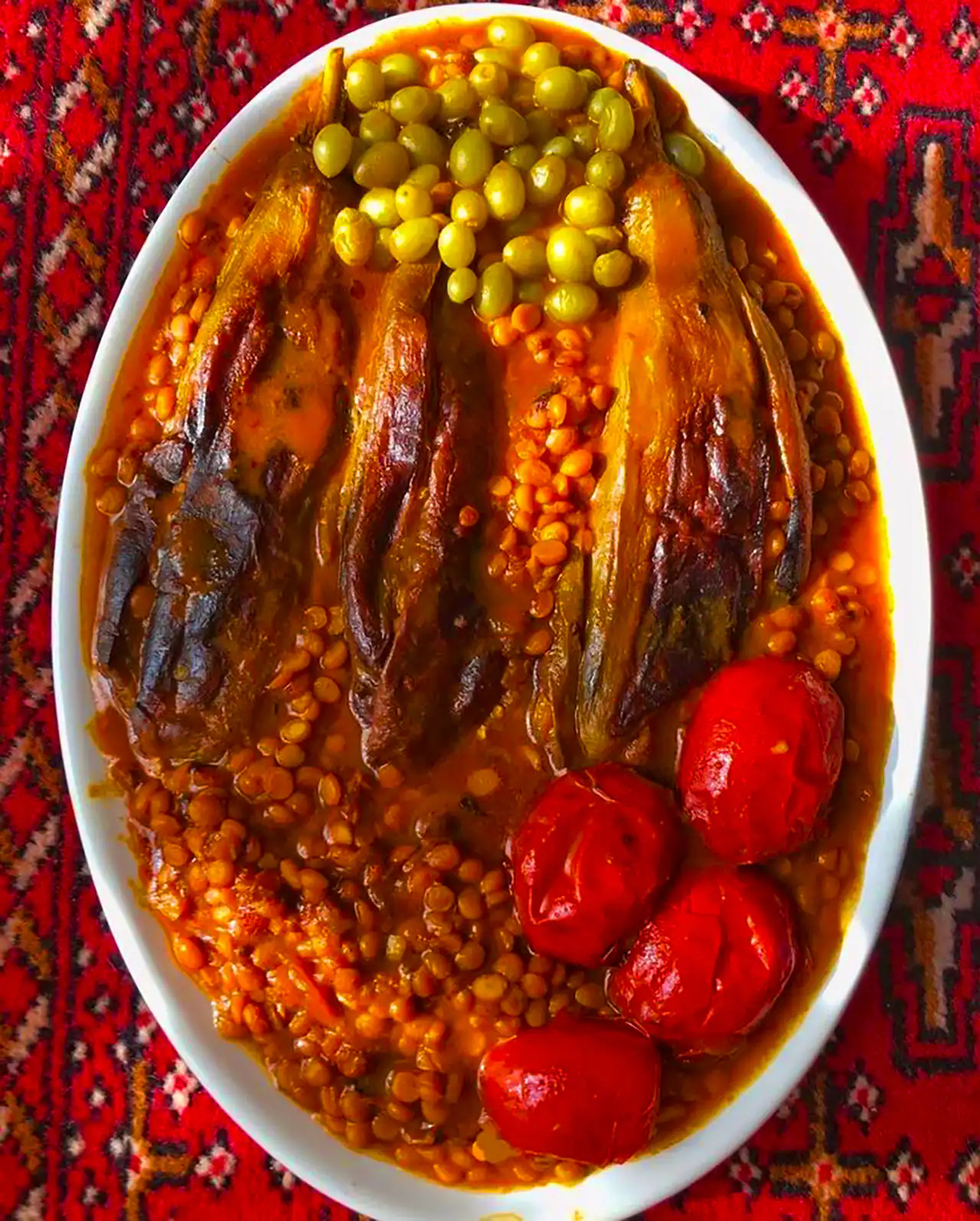 ایده سرو خورشت بادمجان