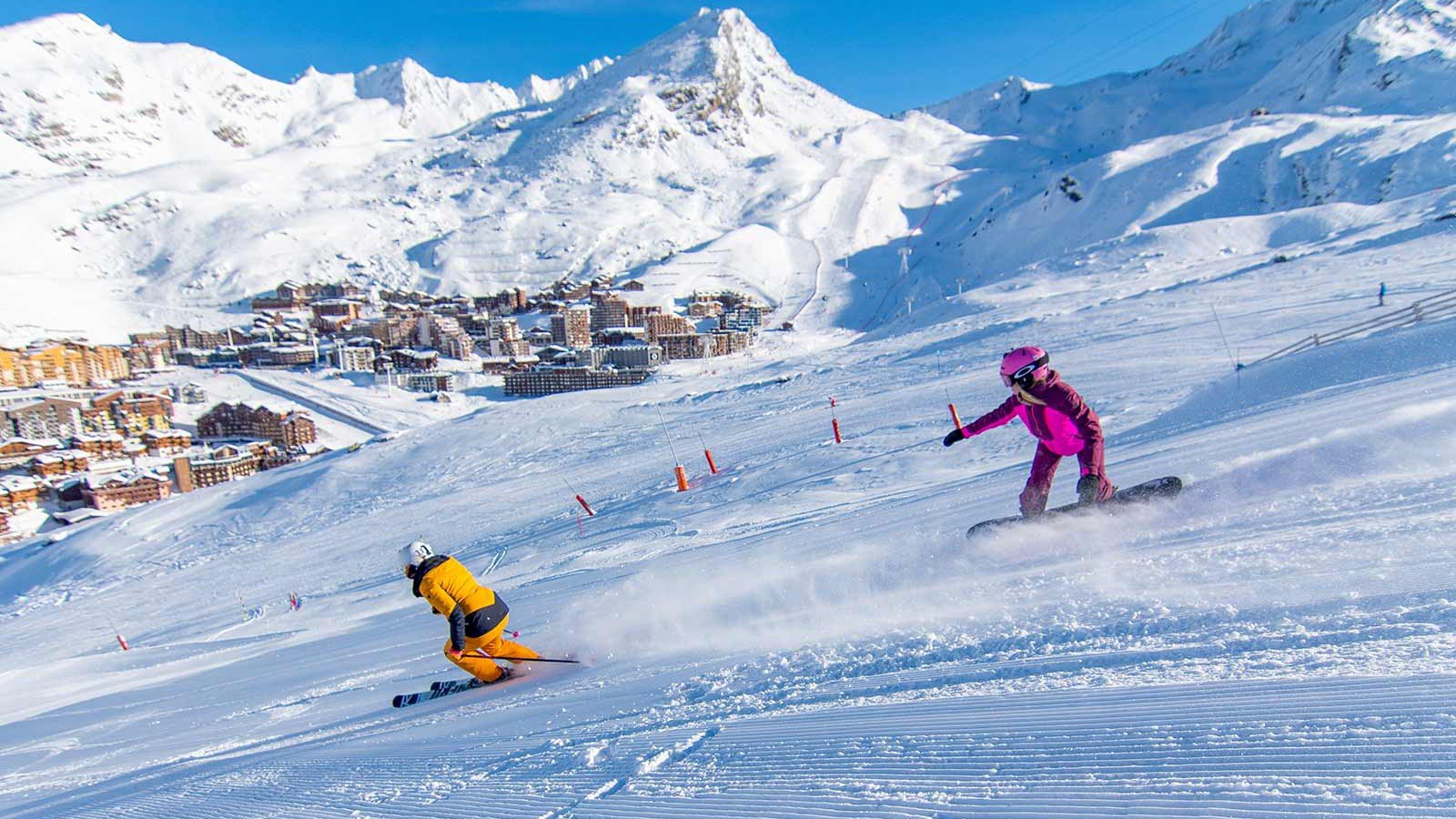 پیست اسکی Val d_Isère، فرانسه