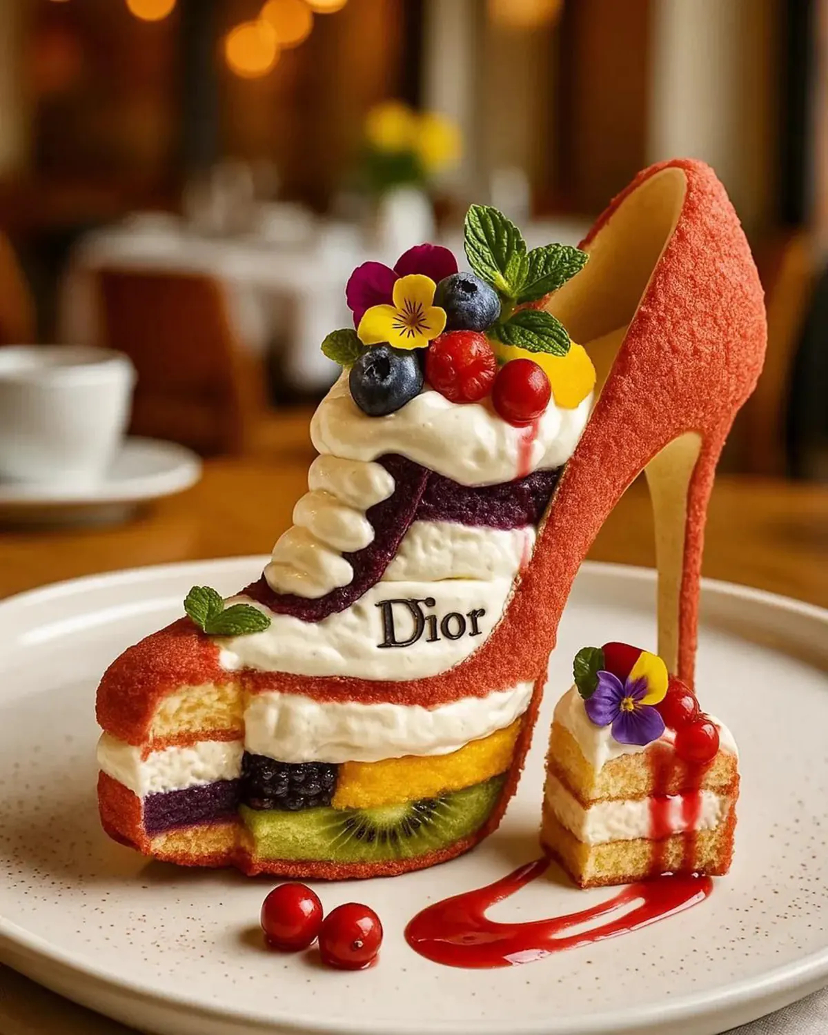 کیک تولد دخترانه فانتزی 