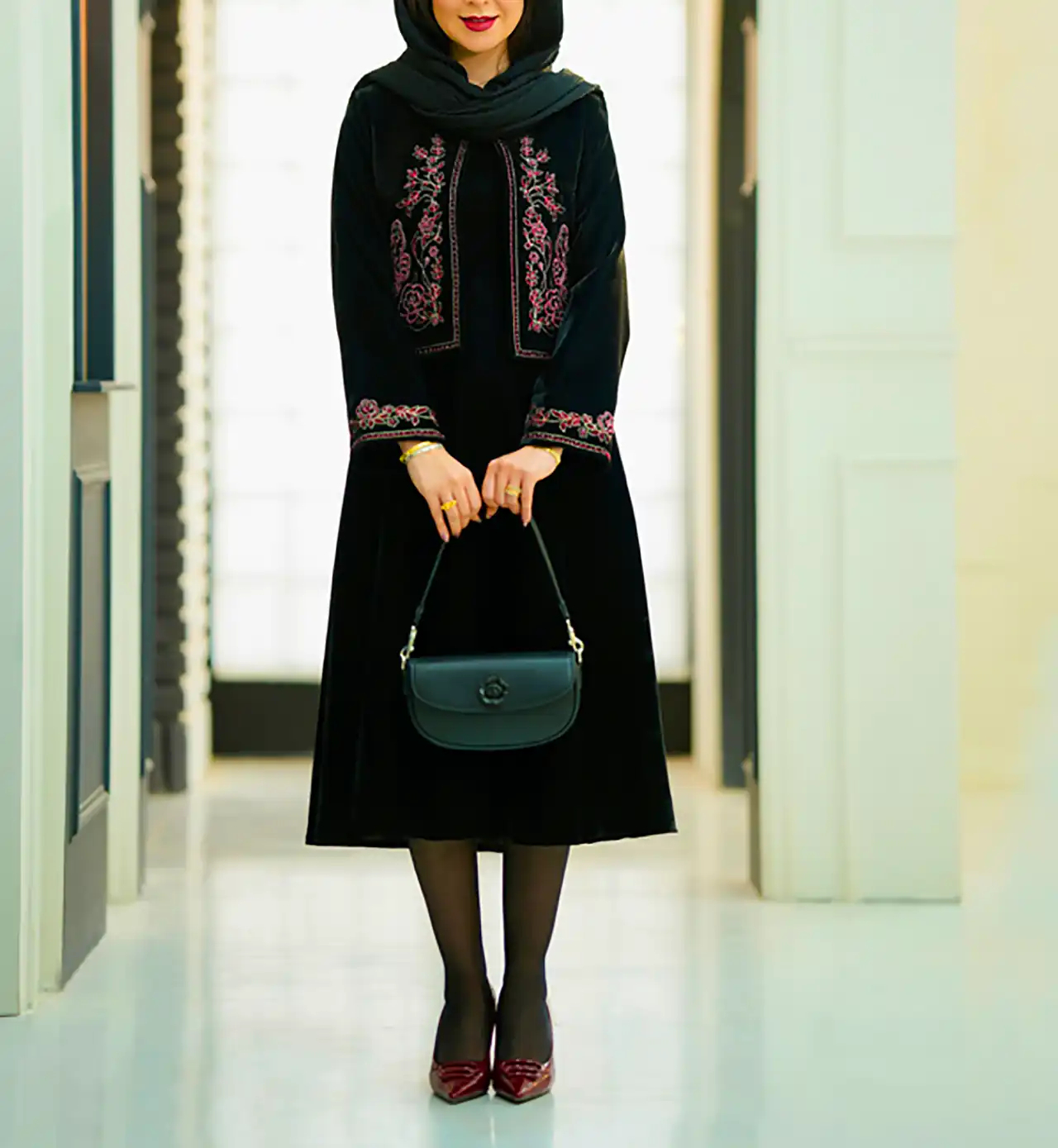 مانتو باحجاب امروزی و ترند