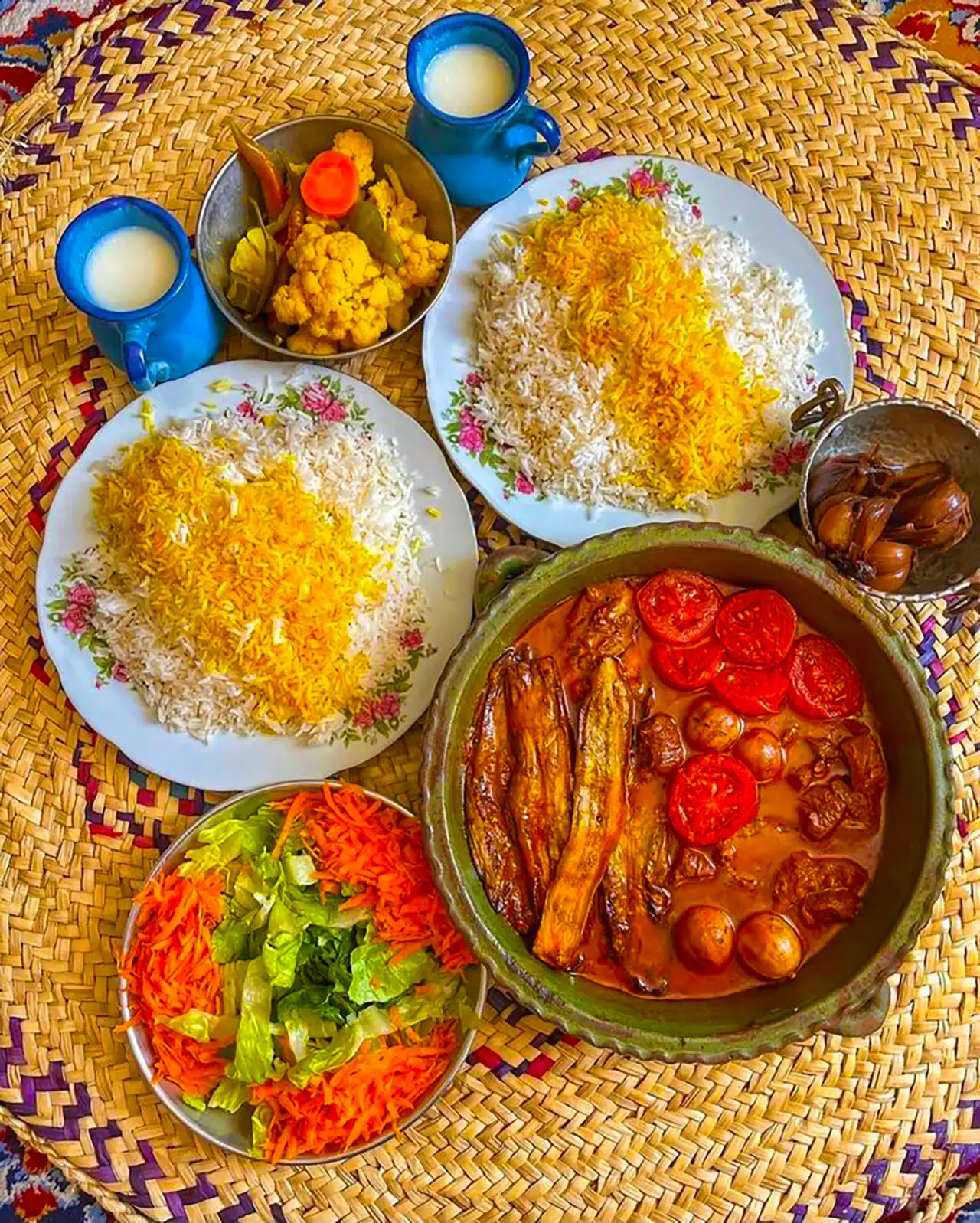 ایده سرو خورشت بادمجان