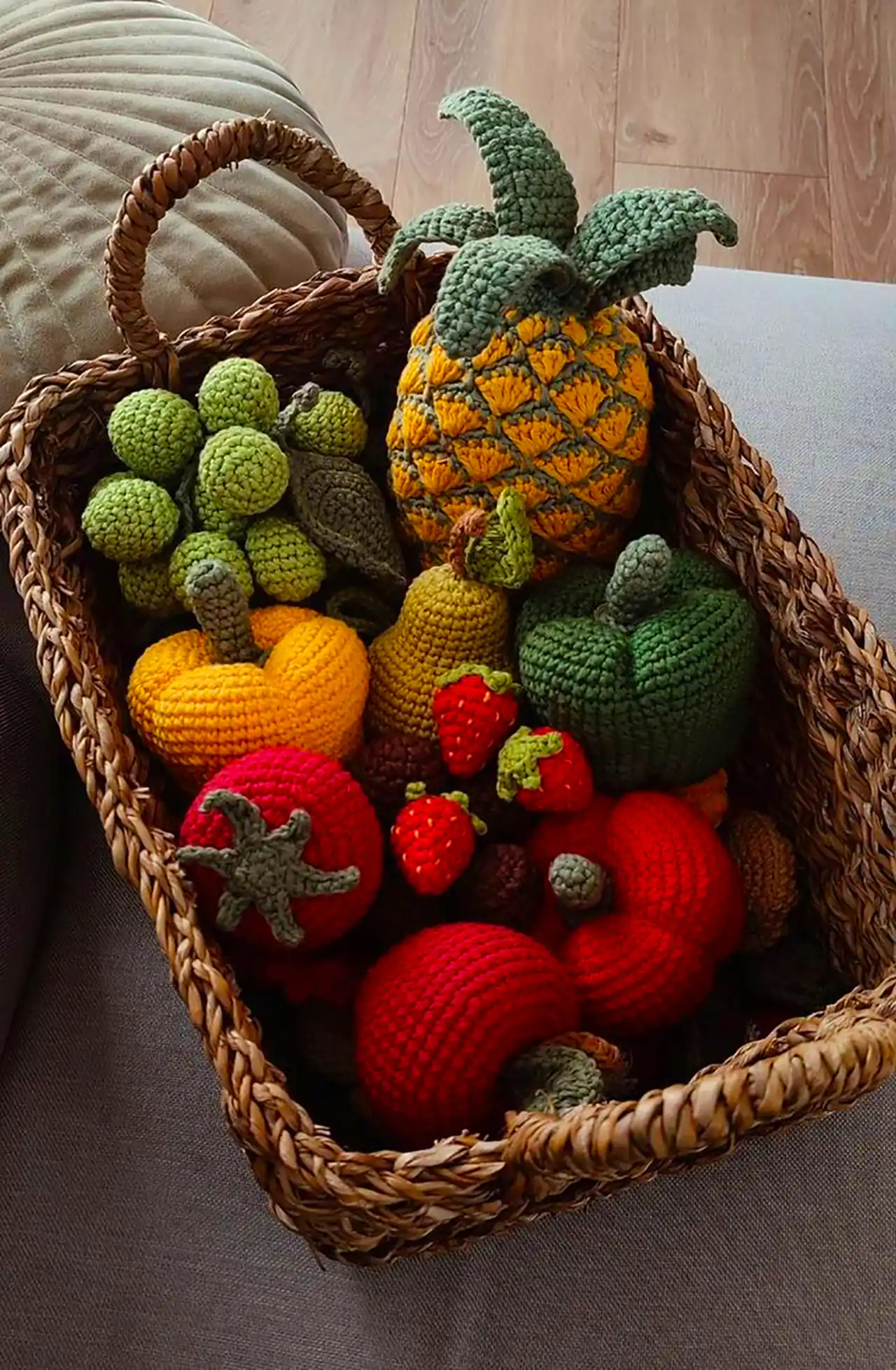 میوه بافتنی اسباب بازی