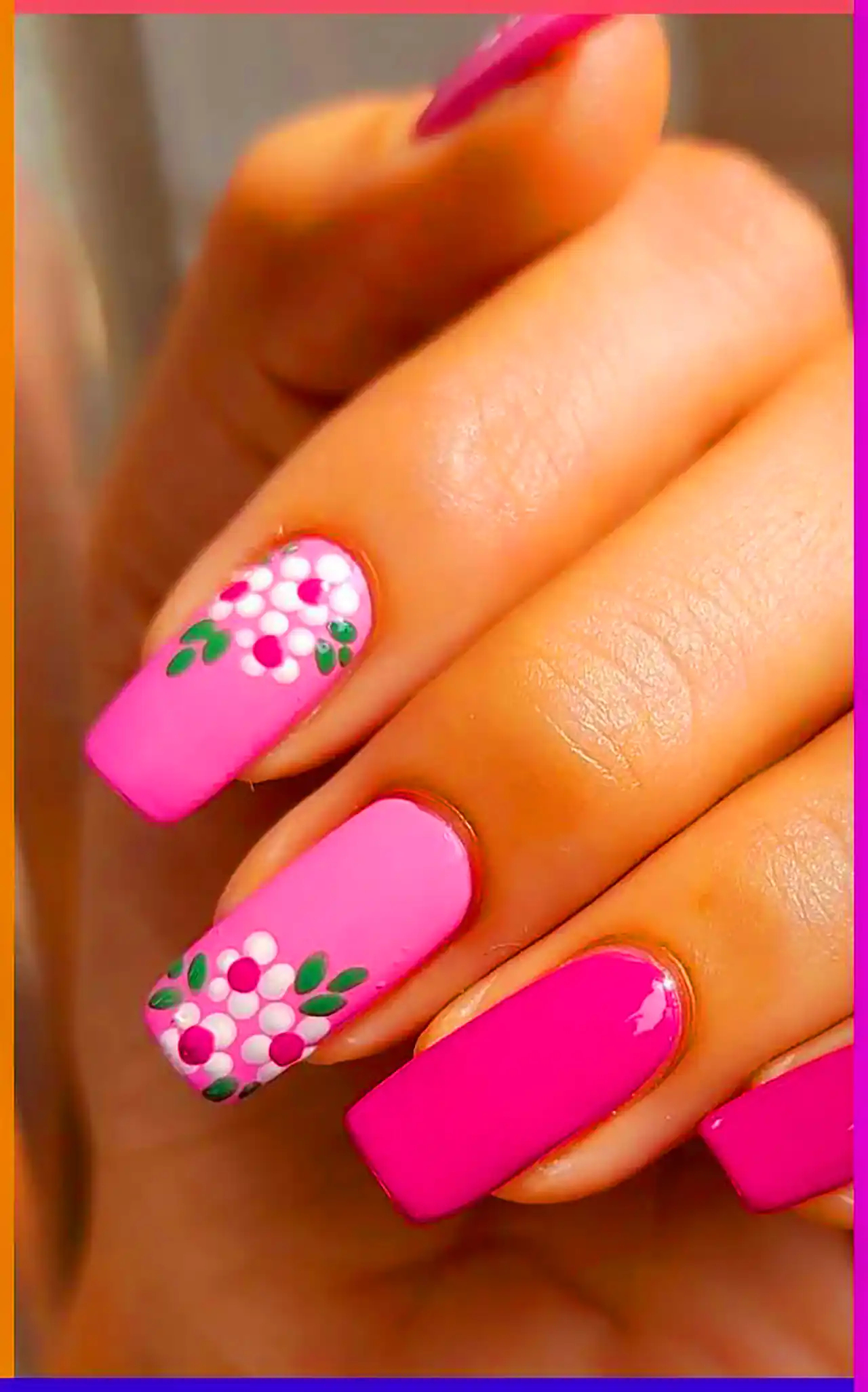 ایده دیزاین زیبا برای ناخن