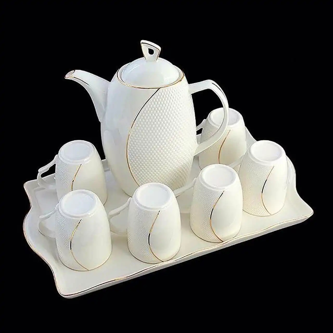 قوری و فنجان چینی شیک