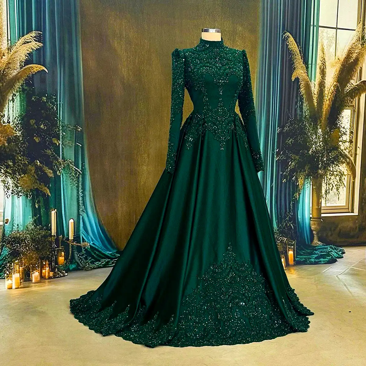 پیراهن ساتن خاص و شیک