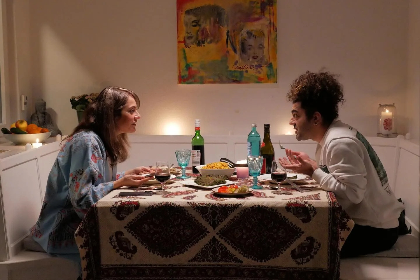 کاوه آهنگر و مهناز افشار در فیلم قرار نوامبر